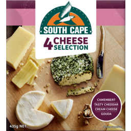 Photo of South Cape Cheese Platter Selection 4 Cheeses 435g