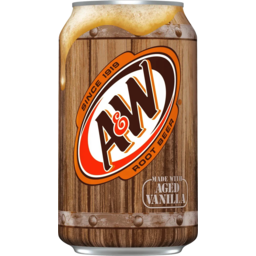 Photo of A&W Root Beer Soft Drink 355ML