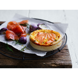 Photo of Posh Quiche Smoked Salmon