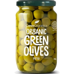 Photo of Ceres Organics Organic Green Olives Pitted