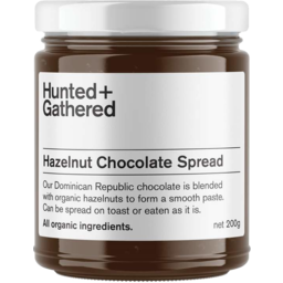 Photo of Hunted + Gathered Hazelnut Chocolate Spread