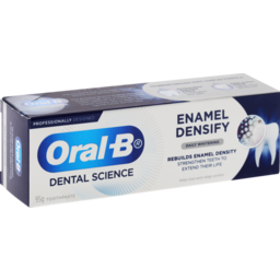 Photo of Oral-B Dental Science Enamel Densify Daily Whitening Toothpaste 95g