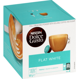 Photo of Nescafe Dolce Gusto Coffee Capsules Flat White 16 Pack
