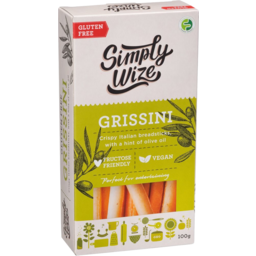 Photo of Simply Wize Grissini 100gm