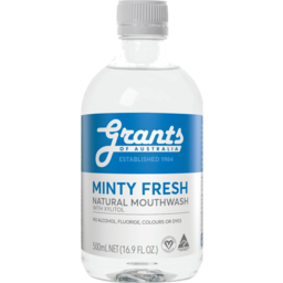 Photo of GRANTS OF AUSTRALIA Natural Mouthwash Mint