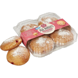 Photo of The Happy Donut Co Raspberry Flavoured Filling Jam Donuts