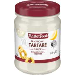 Photo of MasterFoods Traditional Tartare Sauce 220gm