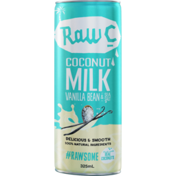 Photo of Raw C Coconut Milk Vanilla Bean & Sea Salt 325mL