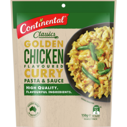 Photo of Continental Classics Pasta & Sauce Chicken Curry Family Pack