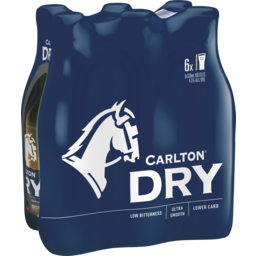Photo of Carlton Dry Bottle 6pk 330ml