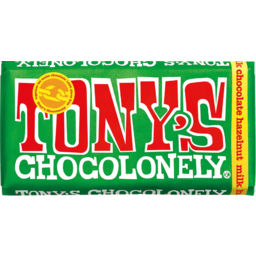 Photo of Tony's Chocolonely Milk Hazelnut 180gm