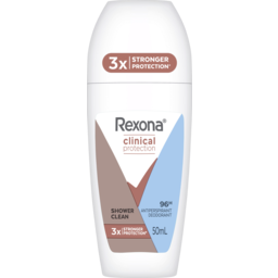 Photo of Rexona Women Clinical Protection Antiperspirant Shower Clean 50 Ml 
