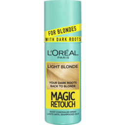 Photo of L'oréal Paris Magic Retouch Temporary Root Concealer Spray - Light Blonde (Blonde With Dark Roots)