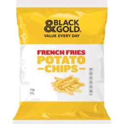 Photo of Black & Gold French Fries Potato Chips