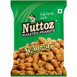Photo of Nuttoz Roasted Peanuts - Chilli Garlic