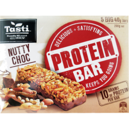 Photo of Tasti Protein Nutty Choc Bars 5 Pack 200g