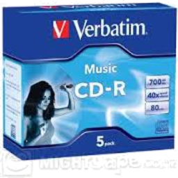 Photo of Verbatim CD-RW 80mins 5pk