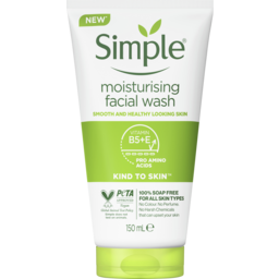 Photo of Simple Kind To Skin Facial Wash Moisturising 150ml