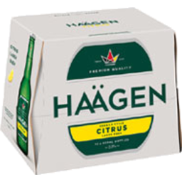 Photo of Haagen Citrus 12 x 330ml Bottles