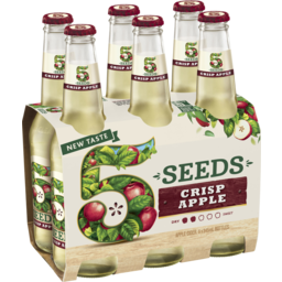 Photo of 5 Seeds Crisp Apple Cider Bottle Wrap 6x345ml