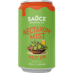 Photo of Sauce Brewing Nectaron Mist Hazy IPA Can