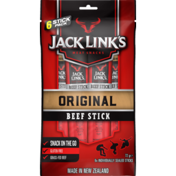 Photo of Jack Links Beef Sticks Original 6 Pack