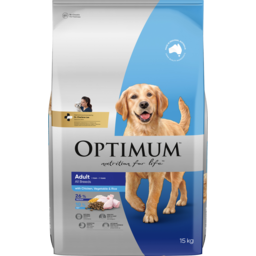 Photo of Optimum Adult 1 - 7 Years With Chicken Vegetables & Rice Dry Dog Food 15kg