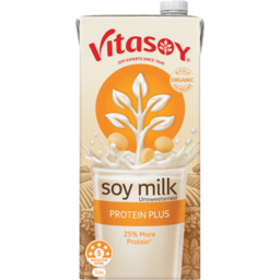 Photo of Vitasoy Protein Plus Unsweetened Soy Long Life Milk 1l