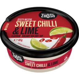 Photo of Zoosh Zesty Bestie Sweet Chilli & Lime Flavour Creamy Dreamy Dip 185g