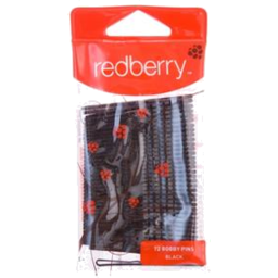 Photo of Redberry Hairpin Sml Blk 72pk