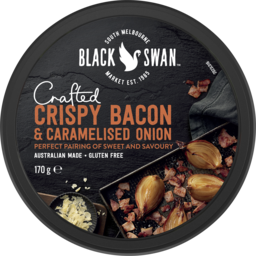 Photo of Black Swan Crafted Crispy Bacon & Caramelized Onion Dip 170g