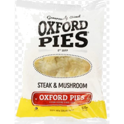 Photo of Oxford Pies Steak & Mushroom 200g