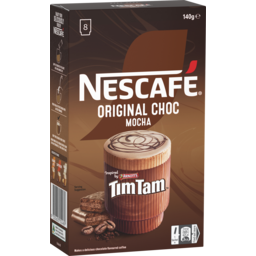 Photo of Nescafe Original Choc Mocha Inspired By Tim Tam Coffee Sachets 8 Pack 8pk