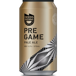 Photo of Deeds Pre Game Pale Ale Can