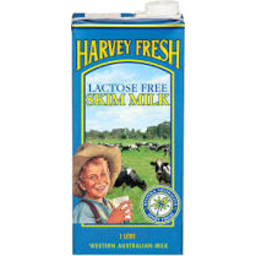 Photo of Harvey Fresh Uht Lactose Free Skim 1l