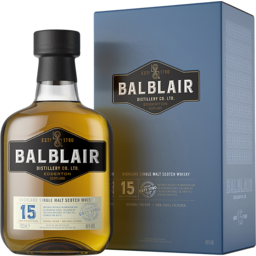 Photo of Balblair 15YO Single Malt Scotch Whisky 700ml