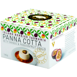 Photo of Island Berries Panna Cotta Vanilla Mango & Pass