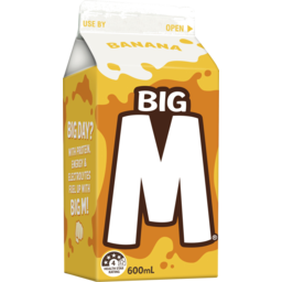 Photo of Big M Banana Flavoured Milk 600ml 600ml