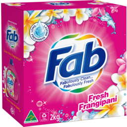 Photo of Fab Fresh Frangipani, Washing Powder Laundry 2kg