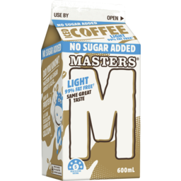 Photo of Masters Coffee Light 600ml Carton 600ml