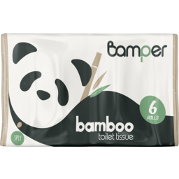 Photo of Bamper Bamboo Toilet Paper 6pk