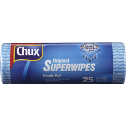 Photo of Chux Original Superwipes Handy Roll 25pk