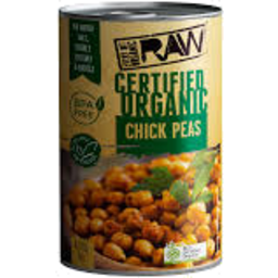 Photo of Raw Org Chickpeas 400g