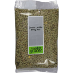Photo of The Market Grocer Green Lentils Split