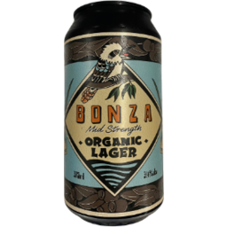 Photo of Bonza Mid Strength Organic 375ml