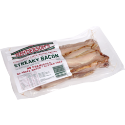 Photo of Hendersons Dry Streaky Bacon