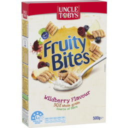 Photo of Uncle Tobys Fruity Bites Wildberry 500g