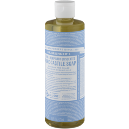 Photo of Dr. Bronner's 18-In-1 Hemp Baby Unscented Pure-Castile Soap 