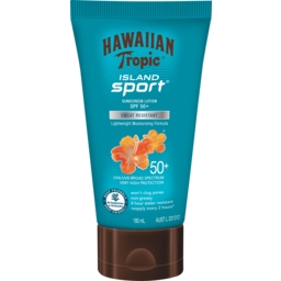 Photo of Hawaiian Tropic Island Sport Sunscreen Lotion Spf50+ 180ml 180ml