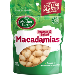 Photo of Mother Earth Roasted And Salted Macadamias 100g